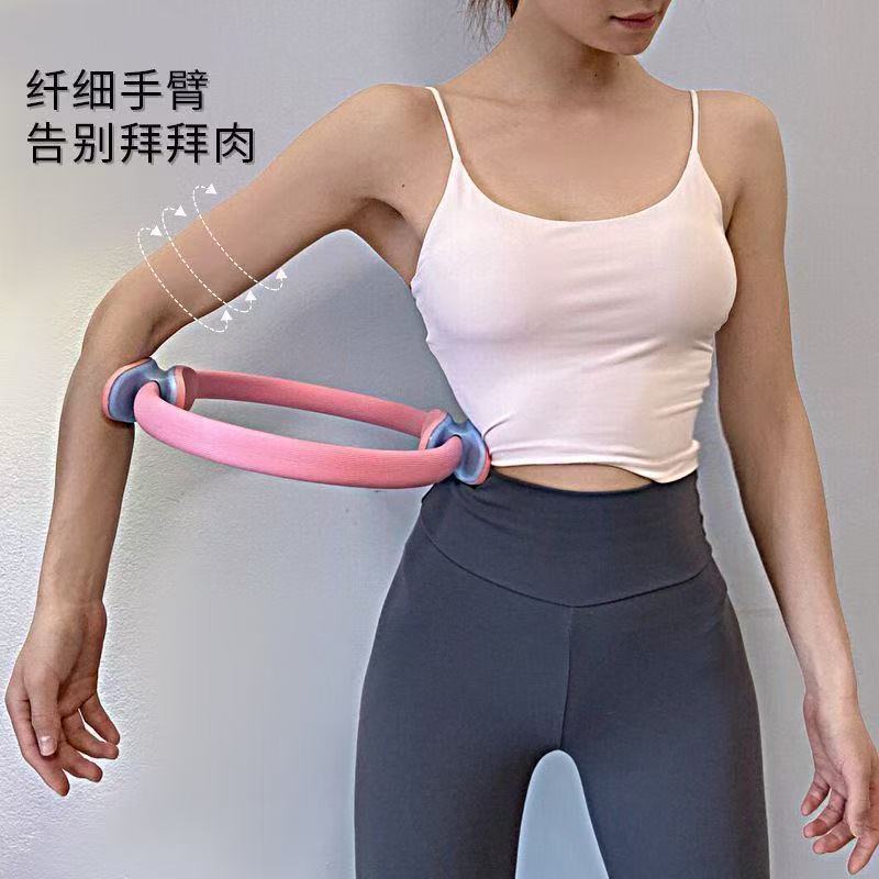 健美圈家用腿部抗阻力瑜伽圈甩脂机老年人腿部肌肉力量训练器材