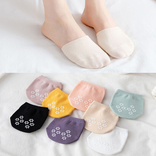 Half-Foot Socks for Women, High-Heeled Shoes, Anti-Foot Pain, Anti-Wear, Anti-Slip, Sweat-Absorbent Half-Socks, Toe Protectors, Foot Socks