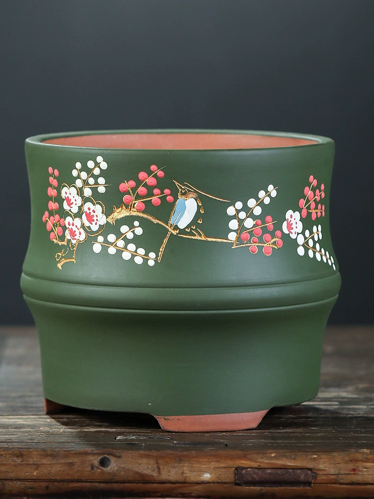 Исин фиолетовый песок Кливия цветочный горшок гостиная балкон