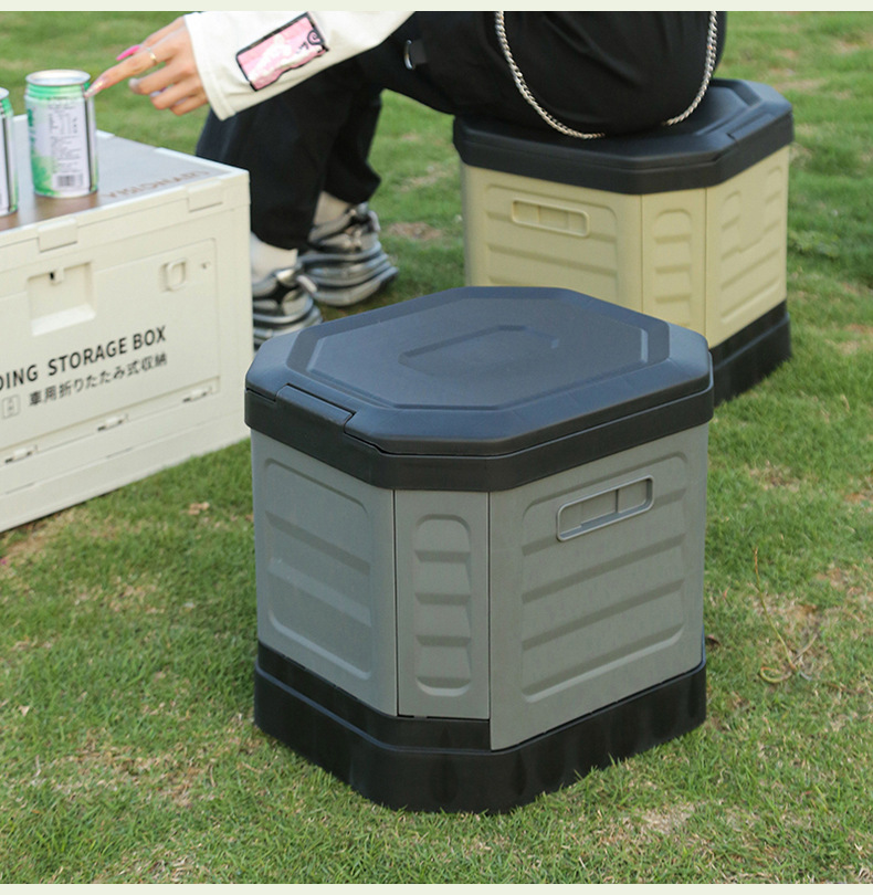 Outdoor Vehicle-Mounted Multifunctional Portable Folding Toilet, Anti-Odor Toilet Seat, Rv Camping Emergency Toilet