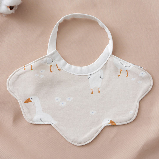 Newborn Bib Baby Bib Summer Slip Towel Thin Class A Waterproof Bib Towel Pure Cotton Anti-Spitting Baby Female Male