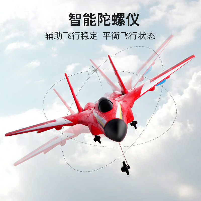 Ventas calientes HW33 aviones controlados remotamente dos canales aviones de espuma de ala fija SU27 aviones de combate planadores aviones modelo de aire image 5