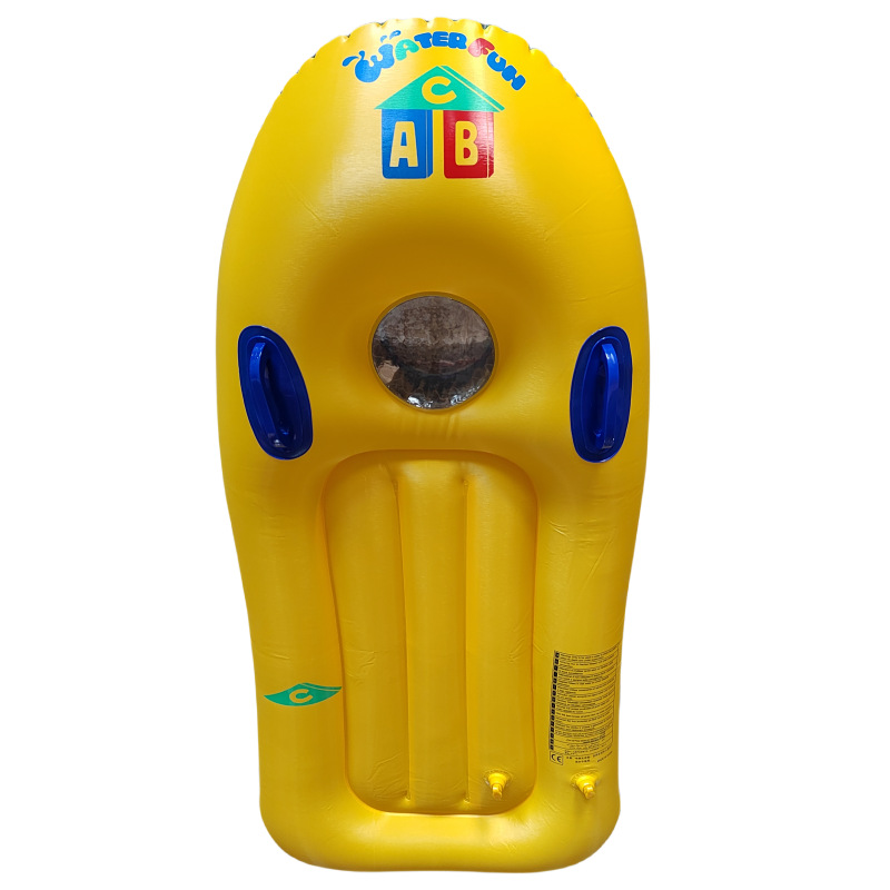 跨境供应水上戏水玩具坐骑学游泳树叶浮板厂家浮床充气儿童冲浪板