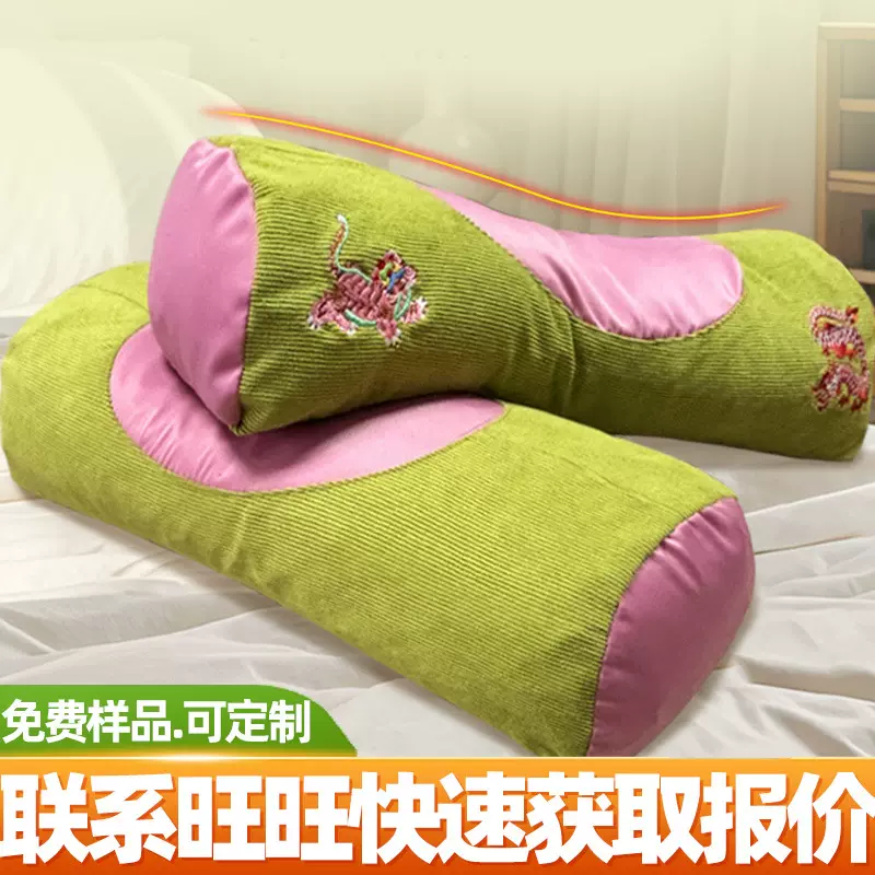 艾虎颈椎枕颈椎荞麦枕艾草枕家用电加热护颈枕家用助睡眠艾虎枕头