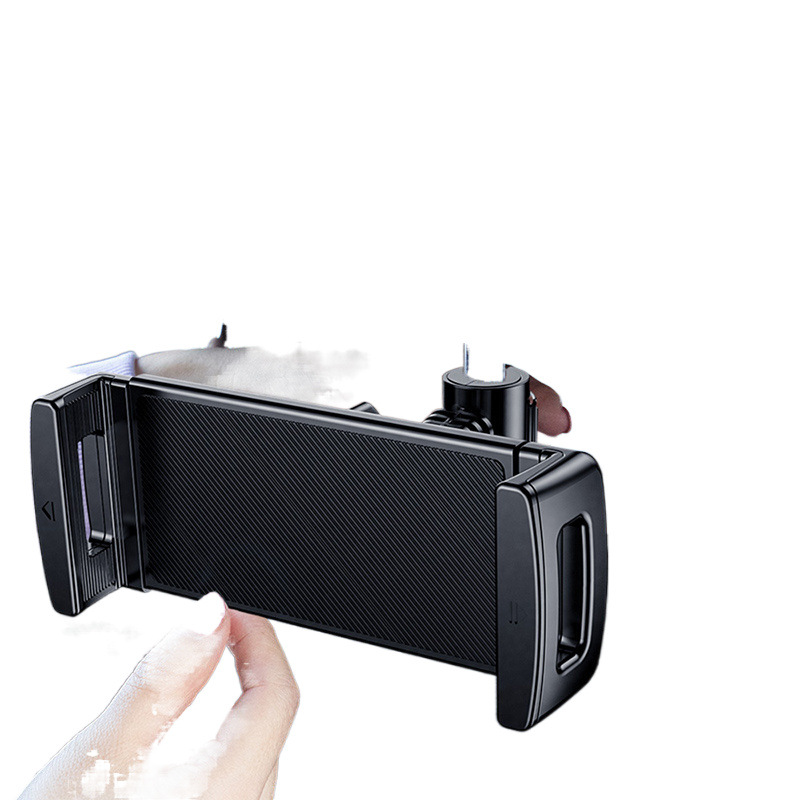 (2개) 자동차 휴대 전화 태블릿 아이 패드 브래킷 뒷좌석 의자 뒤 쫓는 드라마 동축  유물 360 도 회전 수평 및 수직 화면 유니버설