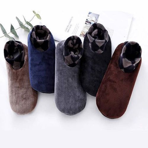 Autumn and winter super soft floor socks for adults and men's warm socks thickened non-slip home indoor shoes and socks plus velvet carpet socks