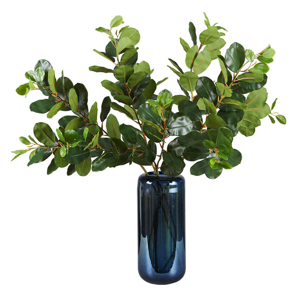 Simulated green plants feel piano banyan leaves New Chinese style…
