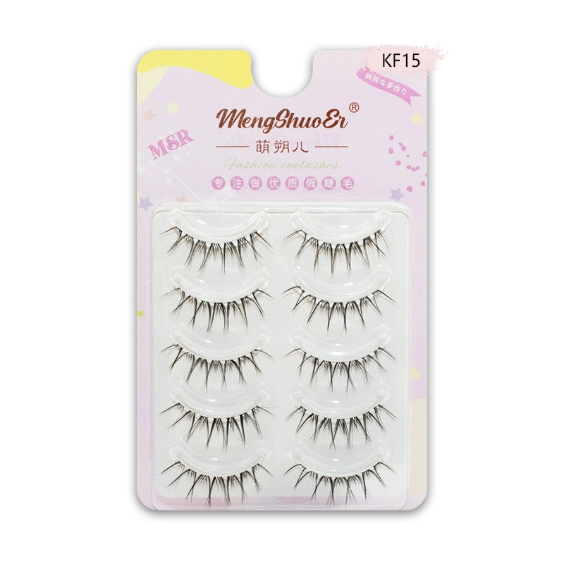 Little evil dense desire to fake eyelashes, прозрачные стержни, вся природная имитация женской группы новичок к cos Барби