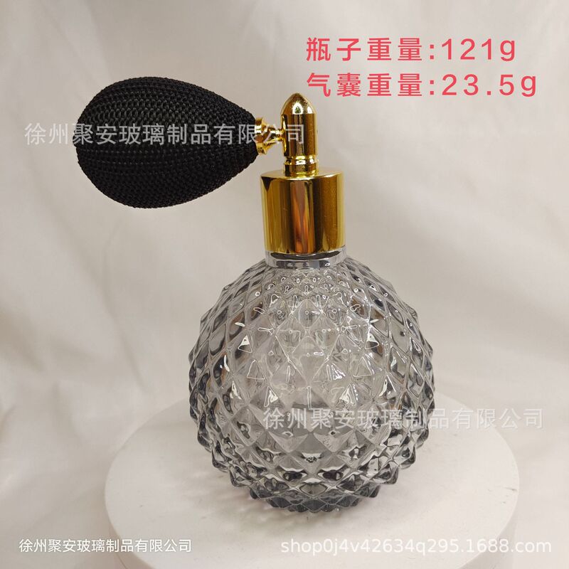 スポットファッション50ml 100ml高級レトロなエアバッグ香水瓶スプレーボトル車載香水空瓶ジャガーボトル|undefined