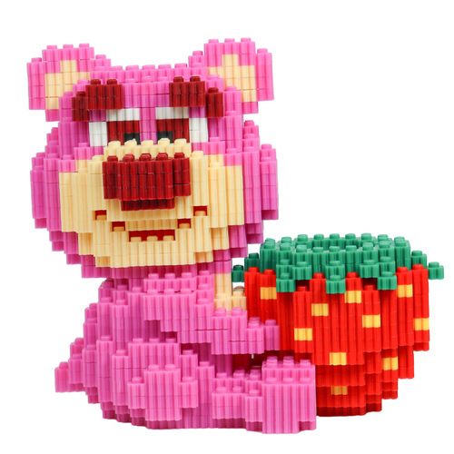 Colorful multi-intelligence assembly toys of the same style building blocks small combination series night market stalls supply manufacturer goods