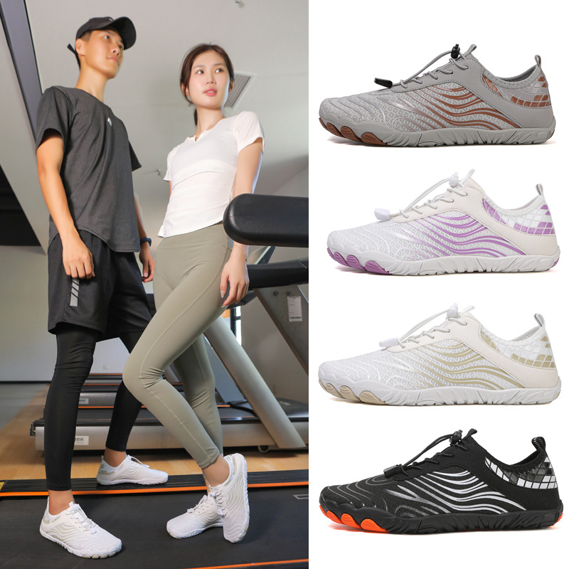 Cross-Border River Tracing Shoes, Wading Shoes, Marine Shoes, Water Sports Shoes, Surfing Shoes, Beach Shoes, Non-Slip, Quick-Drying Fitness Yoga