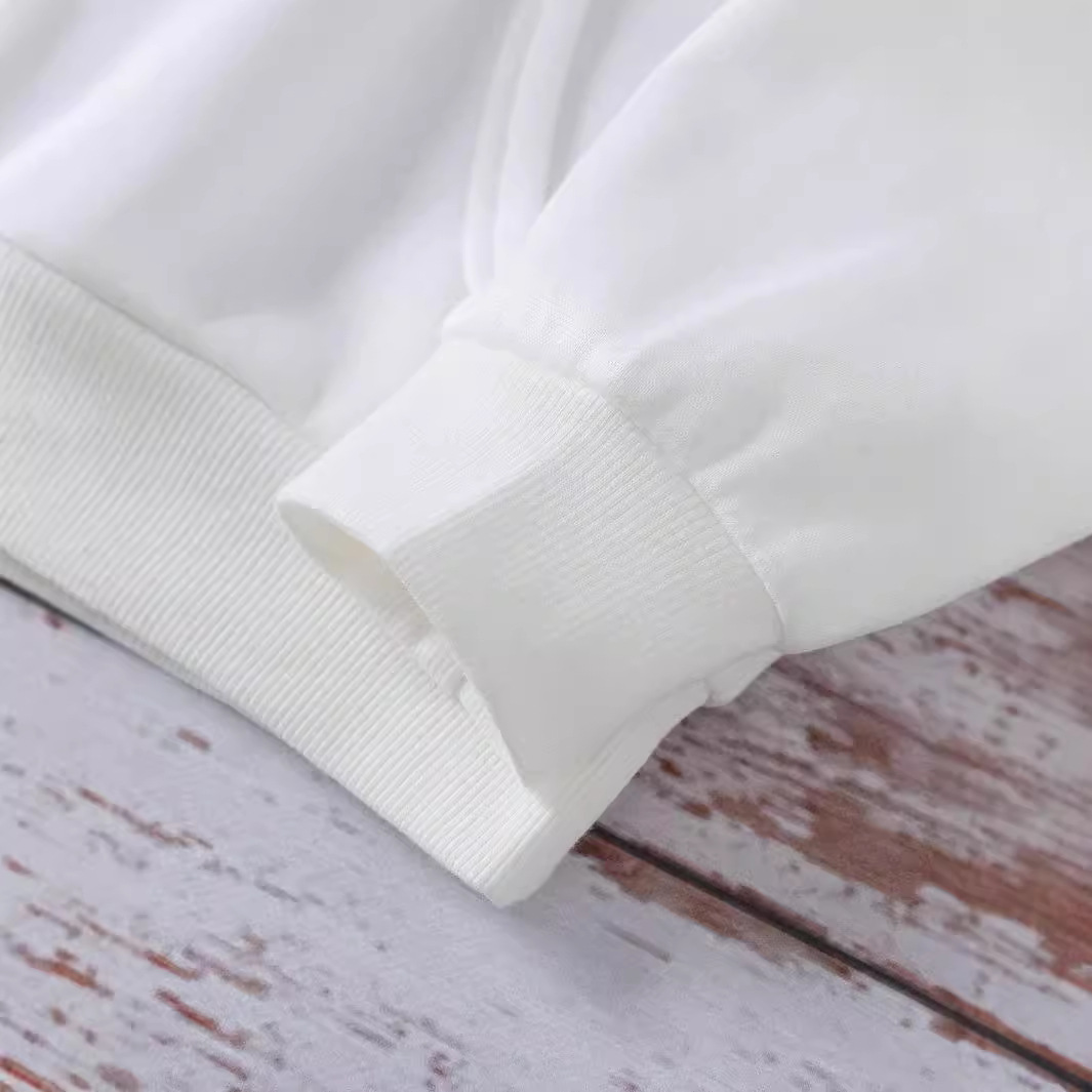 Women's Fleece Sweatshirt Solid Color Letter Kangaroo Pocket Drawstring Print Hoodie Wholesale_voghion.com