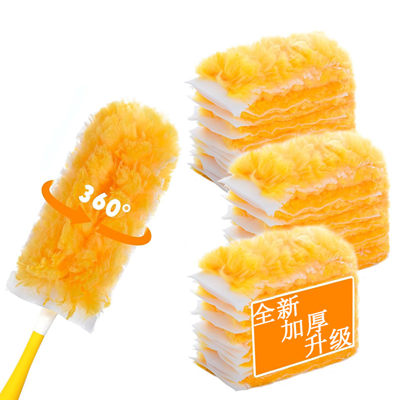 Cross-Border Customized 360 Electrostatic Dust Duster Disposable Double-Sided Non-Woven Cleaning Brush Retractable Adsorption Feather Duster Cross-Border Customized 360 Electrostatic Dust Duster Disposable Double-Sided Non-Woven Cleaning Brush Retractable Adsorption Feather Duster