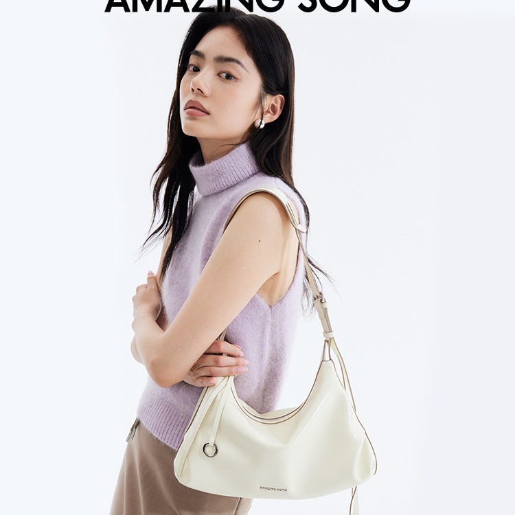 【陈都灵同款】Amazing Song乙颂甜甜圈HOBO小号腋下包斜挎女包新|undefined