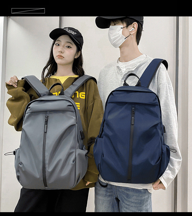 Zaino casual, borsa da viaggio per computer di grande capacità, stile maschile di alta qualità, zaino semplice per pendolarismo aziendale_voghion.com