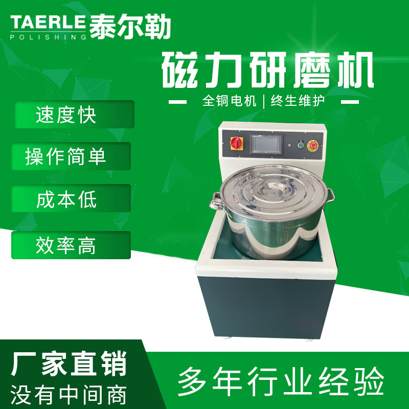 泰尔勒磁力抛光机 台式磁力研磨机 厂家小型磁力研磨抛光机