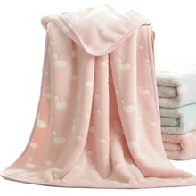 夏季空调毯办公室午睡毯法兰绒儿童小毛毯单人薄款可定制