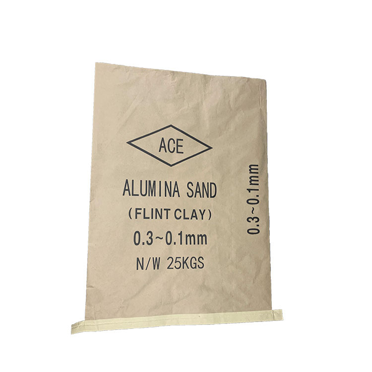 专业厂家牛皮纸三层纸袋双层纸袋中缝袋方底袋25KG三纸一膜化工袋