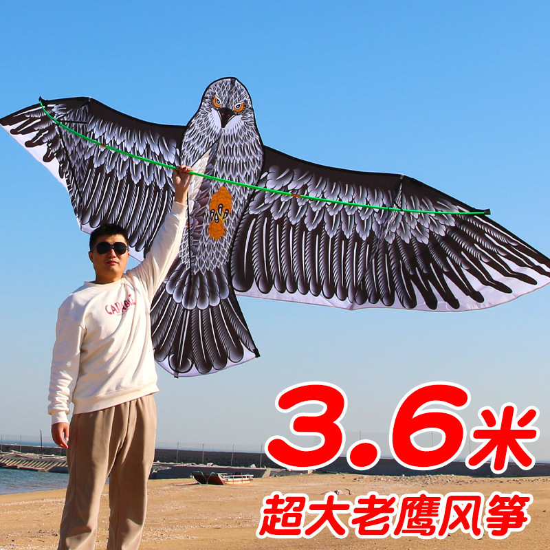 Weifang Kite New Model 3.6m Exquisite Eagle Wholesale High-End Premium Easy-To-Fly Adult Professional with String
