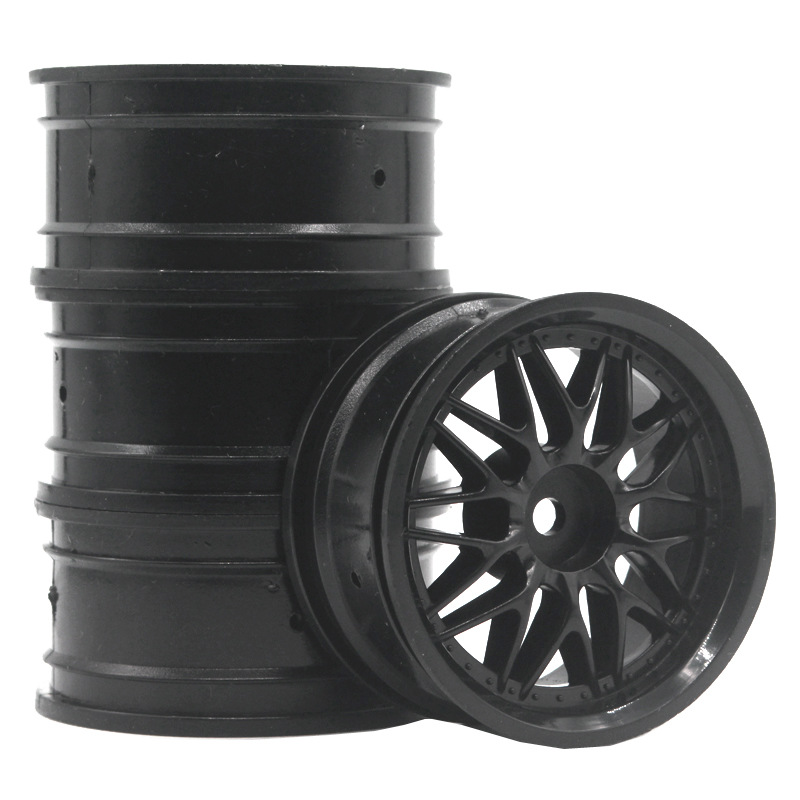 1:10 Flat Running Wheel Model Car Drift Wheel Frame Oil-electric Rv...