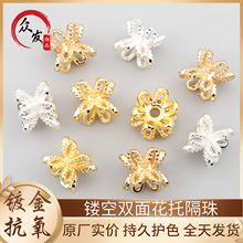 14K�~僽�ɫ��ɫ�p���U�ջ��д��黨ñ����diy������Ʒ���