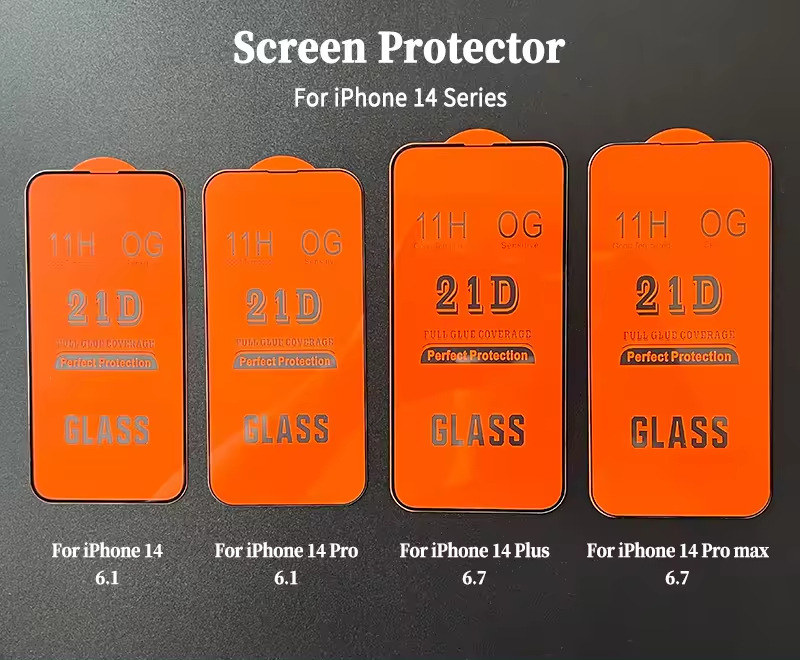 Apple 15 temperli film 13 cep telefonu filmi 16 tam ekran 21d temperli cam iphone11 ekran koruyucu için uygun