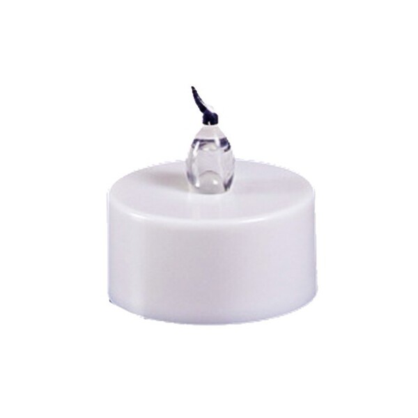 Transparent electronic Christmas candle