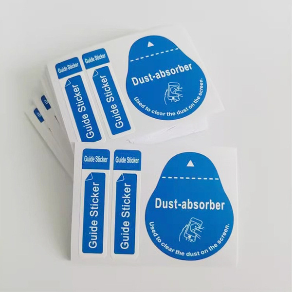 Dust removal stickers
