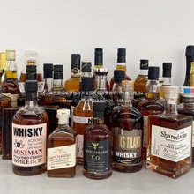 轻奢样板间酒柜酒窖层板装饰红酒洋酒威士忌香槟假酒摆件其他