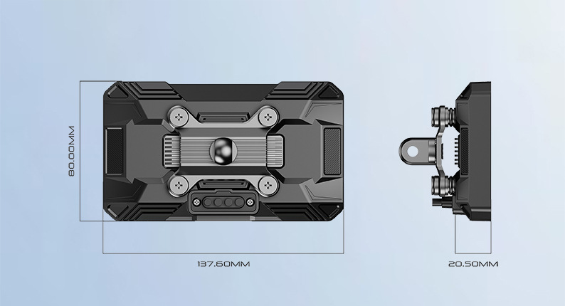 Motorcycle Smart Navigation System CarPlay/Android Auto Wireless Screen Mirroring Dash Cam Waterproof
