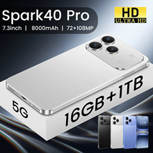 Spark40 pro ��׿7.3Ӣ��ȫ��ͨ�����ֻ�������16+1T��ó��4G�ֻ�