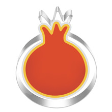 石榴形状不锈钢饼干模具 水果切模蛋糕造型工具7183