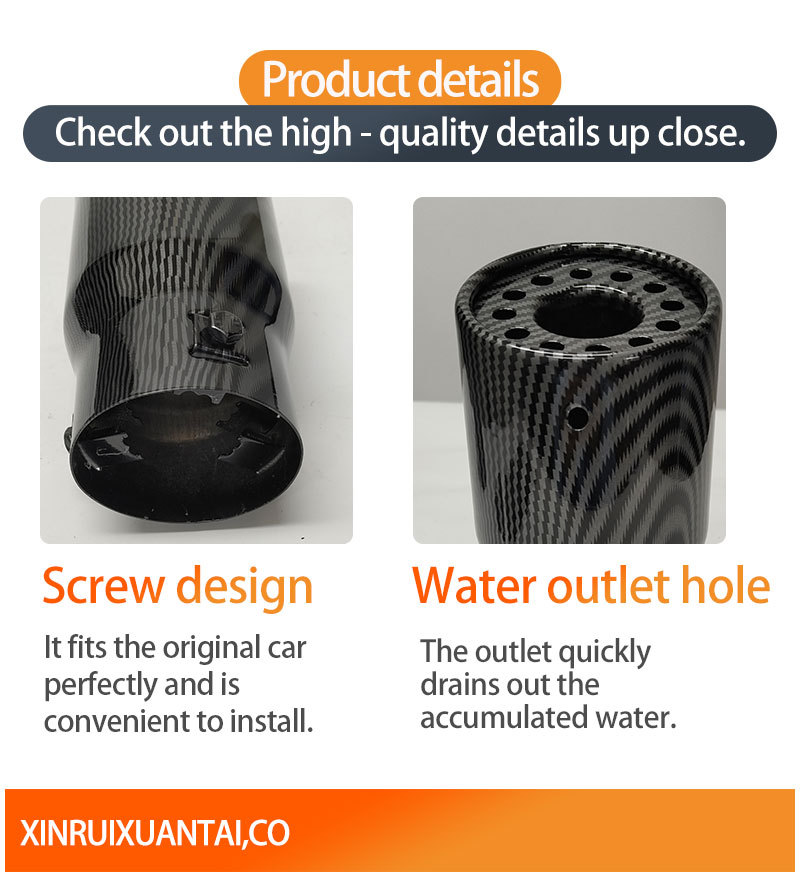 Suitable for 09-10 Models of Rav4, Highlander, Crv, Grand Vitara, Pajero Car Water Transfer Print Tail Throat