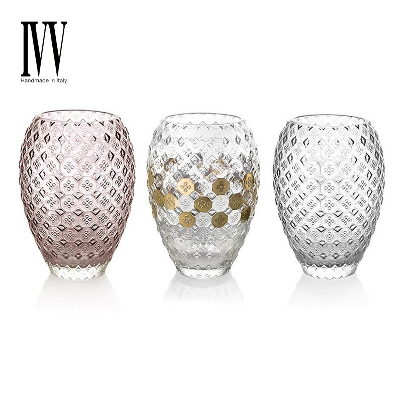 Итальянская ivv стеклянная сухая ваза в скандинавском стиле гостиная на крыльце светлая роскоши импортные украшения для дома украшение ваза
