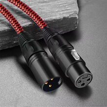 戈利狮发烧级卡农线公对母连接线专业XLR平衡线话筒线卡侬音频线