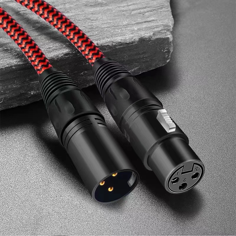 戈利狮发烧级卡农线公对母连接线专业XLR平衡线话筒线卡侬音频线