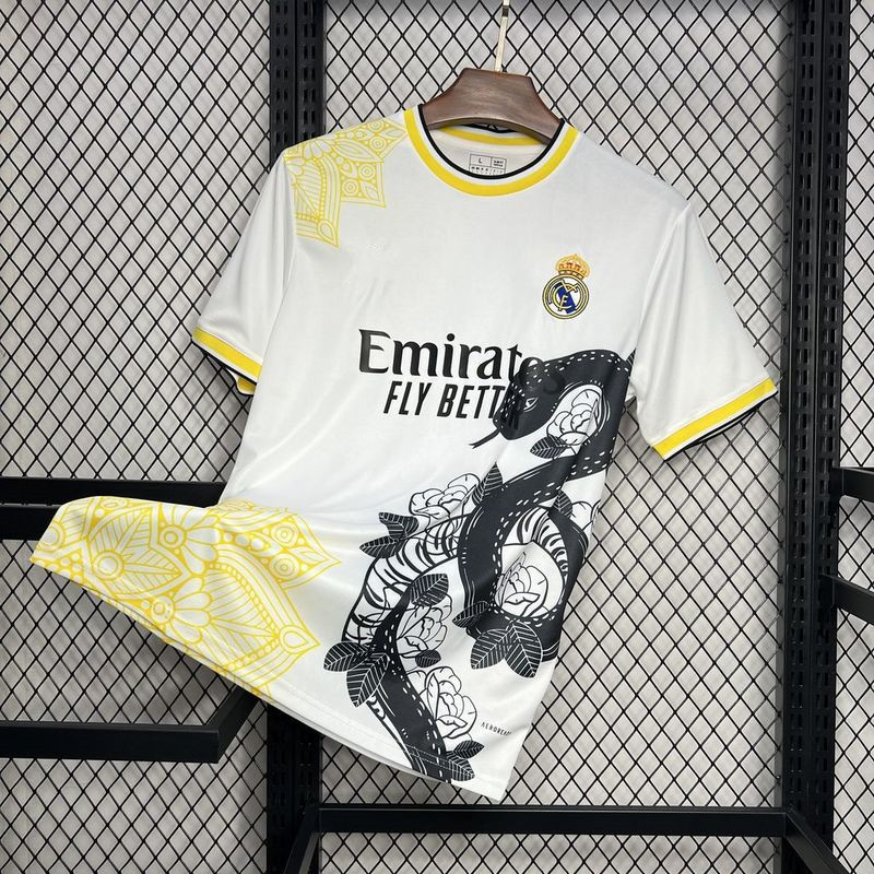 2425 Real Madrid Serpiente Blanca Negra