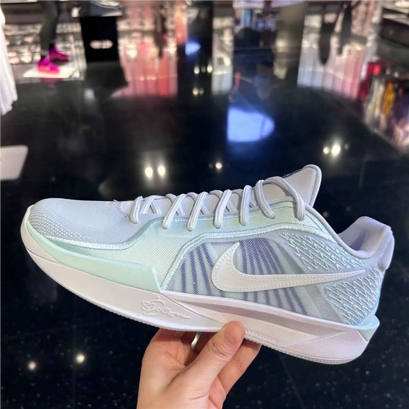 Putian Pure Original Sabrina 2Nd Generation Sabrina2 Light Blue Air Cushion Practical Low-Top Sports Basketball Shoes for Men and Women