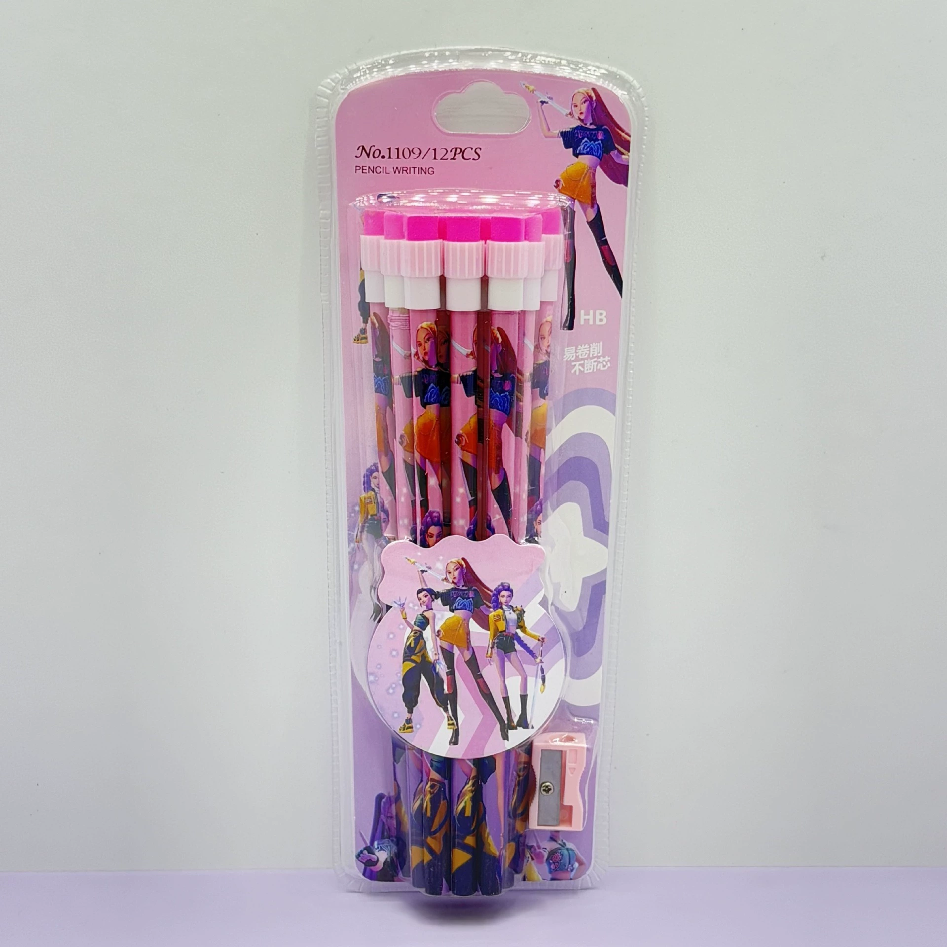 Stationery, set, cartoon ruler for students, new collection