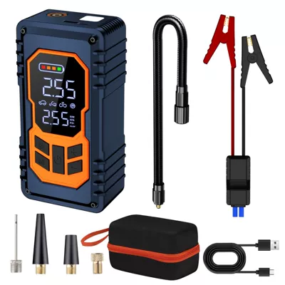for powerful ignition, Hava nasosu - 1500mah4-intelligent-battery-pack-eva-case