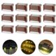 New solar fence lamp railing lamp stair lamp outdoor LED step lamp courtyard decorative wall lamp