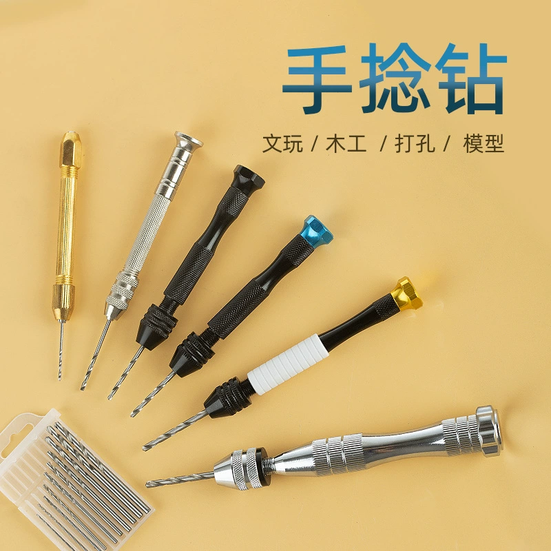 Ручной дрель с ручным перфоратором мини-ручной сверл с ручным сверлом