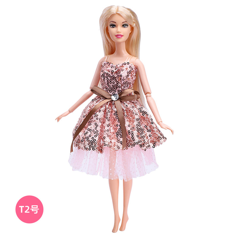 30cm Barbie muñeca ropa traje moda vestido princesa vestido encaje vestido niñas juguetes transfronterizos nuevo
