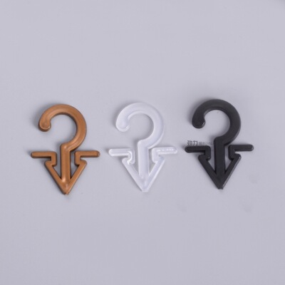 goods in stock wholesale Plastic Small hooks Underwear A hook packing Socks Hooks Plastic Hooks Sharp hook triangle