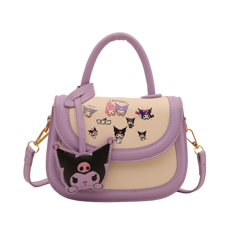 Niños bolsos Kulomi 2024 nuevo lindo caricatura niña princesa bolsos accesorios de niña mochila de hombro