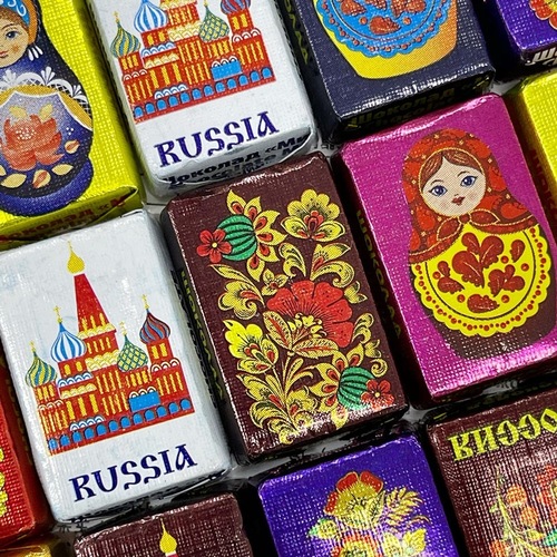 Russian imported chocolate Mia gift box nostalgic snacks 150g Internet celebrity food wholesale dropshipping