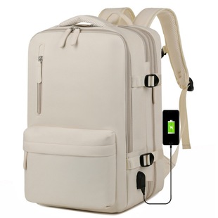 Cross-Border Macaron Expansion Backpack for Boys and Girls Large Capacity Lightweight Travel Backpack Multi-Functional College Student Bag
