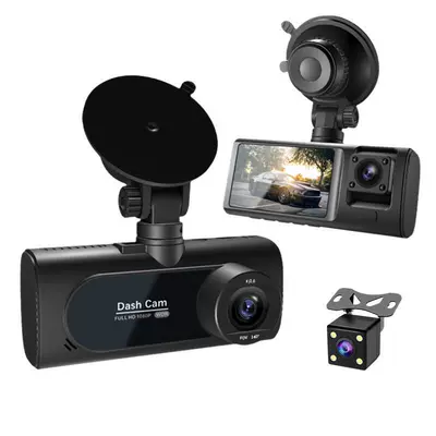 car rear 3 records 1080PWiFi: Driving recorder