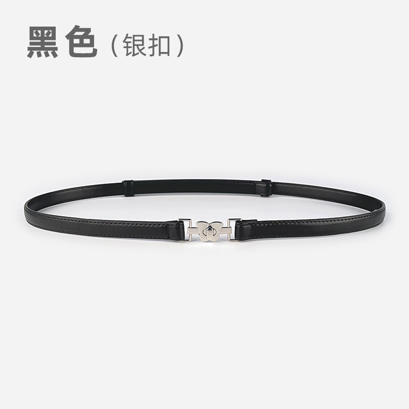 2024 無孔多用途ウエスト痩身ハイエンドレディース薄型ベルトセータースーツドレス女性のベルト|undefined