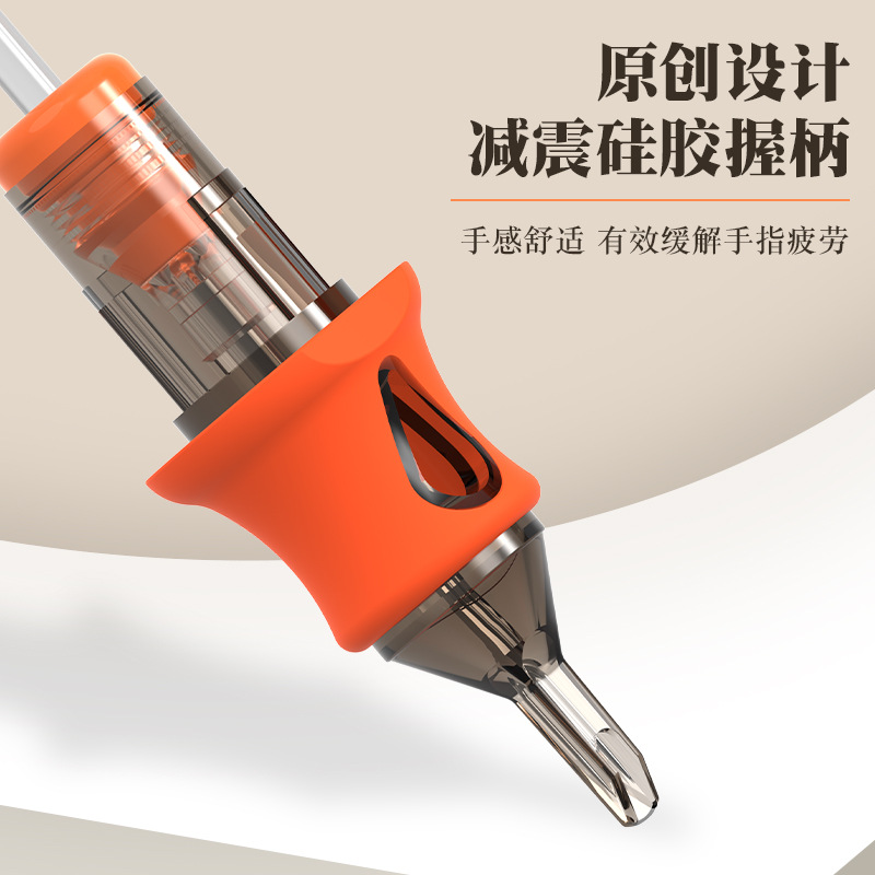 猎鹰纹身一体针刺青高端精品短针圆排针打雾上色20支装纹身针批发